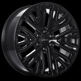 Art Replica Wheels - Replica 176 - Black - Gloss Black - 20" x 9", 24 Offset, 6x139.7 (Bolt pattern), 77.8mm HUB