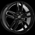 Art Replica Wheels - Replica 177 - Black - Gloss Black - 18" x 8", 35 Offset, 5x112 (Bolt pattern), 66.6mm HUB