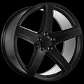 Art Replica Wheels - Replica 195 - Black - Satin Black - 20" x 9.5", 15 Offset, 5x115 (Bolt pattern), 71.5mm HUB