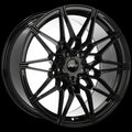 Art Replica Wheels - Replica 284 - Black - Gloss Black - 18" x 8", 25 Offset, 5x112 (Bolt pattern), 66.6mm HUB