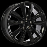 Art Replica Wheels - Replica 321 - Black - Gloss Black - 17" x 7", 47 Offset, 5x114.3 (Bolt pattern), 67.1mm HUB