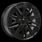 Art Replica Wheels - Replica 322 - Black - Gloss Black - 18" x 7.5", 33 Offset, 5x112 (Bolt pattern), 66.6mm HUB