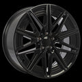 Art Replica Wheels - Replica 322 - Black - Gloss Black - 19" x 8.5", 40 Offset, 5x112 (Bolt pattern), 66.6mm HUB