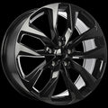Art Replica Wheels - One - Black - Gloss Black - 18" x 8", 45 Offset, 5x114.3 (Bolt pattern), 64.1mm HUB