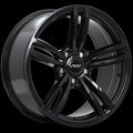 Art Replica Wheels - Replica 61 - Black - Gloss Black - 17" x 8", 35 Offset, 5x112 (Bolt pattern), 66.6mm HUB