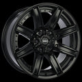 Ruffino HARD - FORGED - Black - Satin Black - 20" x 9", 0 Offset, 6x139.7 (Bolt pattern), 108.1mm HUB