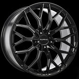 Ruffino Wheels - Class - Black - Gloss Black - 18" x 8", 21 Offset, 5x112 (Bolt pattern), 66.5mm HUB