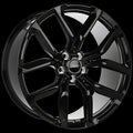 Art Replica Wheels - Replica 201 - Black - Gloss Black - 22" x 9.5", 45 Offset, 5x120 (Bolt pattern), 72.6mm HUB