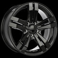 DAI Alloys - Target - Black - Gloss Black - 15" x 6.5", 40 Offset, 5x114.3 (Bolt pattern), 67.1mm HUB