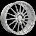 720 Form - FF12 - Silver - Silver - Machined Face - 20" x 9", 35 Offset, 5x112 (Bolt pattern), 66.6mm HUB