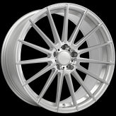 720 Form - FF12 - Silver - Silver - Machined Face - 20" x 9", 35 Offset, 5x112 (Bolt pattern), 66.6mm HUB