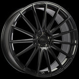 720 Form - FF12 - Black - Gloss Black - 20" x 9", 40 Offset, 5x108 (Bolt pattern), 63.40mm HUB