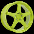 720 Form - FF6 - Lime Green - 17" x 7.5", 35 Offset, 5x114.3 (Bolt pattern), 73.1mm HUB