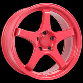 720 Form - FF6 - Bubble Gum Pink - 18" x 8.5", 35 Offset, 5x114.3 (Bolt pattern), 73.1mm HUB