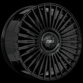 720 Luxury - Infinity - Black - Gloss Black - 22" x 9.5", 40 Offset, 5x114.3 (Bolt pattern), 73.1mm HUB