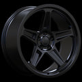 Art Replica Wheels - Replica 333 - Black - Satin Black - 20" x 10.5", 22 Offset, 5x115 (Bolt pattern), 71.5mm HUB