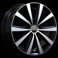 Art Replica Wheels - Replica 335 - Black - Gloss Black - Machined Face - 15" x 6", 38 Offset, 5x112 (Bolt pattern), 57.1mm HUB