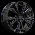 Art Replica Wheels - Replica 338 - Black - Gloss Black - 18" x 7", 35 Offset, 5x114.3 (Bolt pattern), 60.1mm HUB
