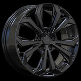 Art Replica Wheels - Replica 338 - Black - Gloss Black - 18" x 7", 35 Offset, 5x114.3 (Bolt pattern), 60.1mm HUB
