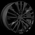 Art Replica Wheels - Replica 342 - Black - Gloss Black - 20" x 8", 35 Offset, 5x120 (Bolt pattern), 60.1mm HUB