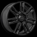 Art Replica Wheels - Replica 344 - Black - Gloss Black - 20" x 8.5", 45 Offset, 6x120 (Bolt pattern), 67.1mm HUB