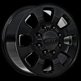 Art Replica Wheels - Replica 345 - Black - Gloss Black - 18" x 8", 12 Offset, 8x170 (Bolt pattern), 125.1mm HUB