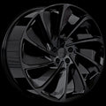 Art Replica Wheels - Replica 347 - Black - Gloss Black - 21" x 9", 55 Offset, 5x108 (Bolt pattern), 63.4mm HUB