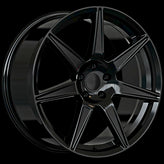 Art Replica Wheels - Replica 349 - Black - Satin Black - 20" x 10.5", 45 Offset, 5x114.3 (Bolt pattern), 70.6mm HUB