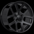 Art Replica Wheels - Replica 350 - Black - Satin Black - 20" x 9", 19 Offset, 5x139.7 (Bolt pattern), 77.8mm HUB