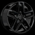 Art Replica Wheels - Replica 353 - Black - Gloss Black - 17" x 8", 35 Offset, 5x127 (Bolt pattern), 71.5mm HUB
