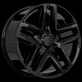 Art Replica Wheels - Replica 353 - Black - Gloss Black - 17" x 8", 20 Offset, 5x139.7 (Bolt pattern), 77.8mm HUB