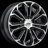 Art Replica Wheels - Replica 95 - Black - Gloss Black - Machined Face - 15" x 6", 40 Offset, 5x100 (Bolt pattern), 54.1mm HUB