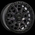 Ruffino Hard - Midnight - Black - Satin Black - Machined Face - Smoked Clear - 18" x 9", 20 Offset, 5x139.7 (Bolt pattern), 77.8mm HUB