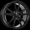 Ghost Wheels - Ghost - Black - Gloss Black - 14" x 6", 40 Offset, 4x100 (Bolt pattern), 73.1mm HUB