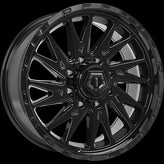 TIS Wheels - 547B - Black - Gloss Black - 20" x 9", 0 Offset, 8x170 (Bolt pattern), 125.2mm HUB