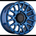Black Rhino Powersports - LA PAZ UTV - Blue with Black Bolts - 14" x 7", 36 Offset, 4x110 (Bolt pattern), 80.2mm HUB
