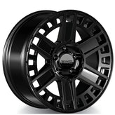 RWC - RM507 - Black - Satin Black - 18" x 8.5", 15 Offset, 5x127 (Bolt pattern), 71.6mm HUB