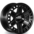 RWC - GM507 - Black - Satin Black - 20" x 9", 18 Offset, 6x139.7 (Bolt pattern), 78.1mm HUB