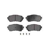 Disc Brake Pad Set-Positive Plus Semi-Metallic with Hardware Front fits 14-20 6