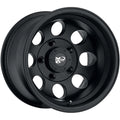 Pro Comp - PA69 VINTAGE - Black - Flat Black - 15" x 8", -19 Offset, 6x139.7 (Bolt pattern), 108.0mm HUB