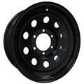 Envy Wheels - STEEL WHEEL - Black - 15" x 6", 0 Offset, 6x139.7 (Bolt pattern), 108.0mm HUB
