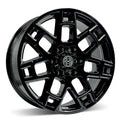 RSSW - Trail - Black - Gloss Black - 20" x 8.5", 25 Offset, 6x135 (Bolt pattern), 87.1mm HUB