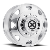 ATX - AO401 OCTANE - Polished - Polished with Ar Guard - 17.5" x 6.8", 0 Offset, 8x165.1 (Bolt pattern), 124.7mm HUB