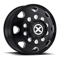 ATX - AO401 OCTANE - Black - Gloss Black Milled - 22.5" x 8.3", 144 Offset, 10x285.75 (Bolt pattern), 220.1mm HUB