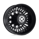 ATX - AO403 ROULETTE - Black - Satin Black Milled - 24.5" x 8.3", -168 Offset, 10x285.75 (Bolt pattern), 220.1mm HUB