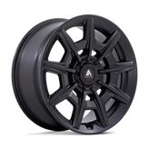 Asanti Black - ABL-41 ESQUIRE - Black - Satin Black with Gloss Black Face - 20" x 10.5", 45 Offset, 5x108/112 (Bolt pattern), 72.6mm HUB