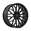 Asanti Black - AB050 MOGUL 6 - Black - Matte Black - 22" x 9.5", 25 Offset, 6x139.7 (Bolt pattern), 106.1mm HUB