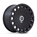 Asanti Black - ABL-45 ARISTOCRAT - Black - Matte Black - 24" x 10", 35 Offset, 5x120 (Bolt pattern), 72.6mm HUB