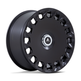 Asanti Black - ABL-45 ARISTOCRAT - Black - Matte Black - 24" x 10", 35 Offset, 5x120 (Bolt pattern), 72.6mm HUB