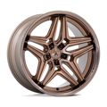 Asanti Black - ABL-46 DUKE - Bronze - Platinum Bronze - 22" x 9", 15 Offset, 5x120 (Bolt pattern), 74.1mm HUB